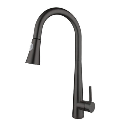 Stainless Steel 304 Kitchen Faucet Tap Hot And Cold Desk Mounted Single Handle Kitchen Sink Mixer Single Hole KF304S