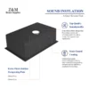 32-Inch Workstation Undermount Kitchen Sink - U3219 - Image 6