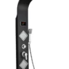 Luxury Shower Panel Tower Stainless Steel with LCD Screen ZM6215 (Black, Silver) - Image 3