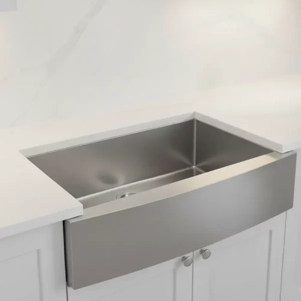 32-Inch Apron Farmhouse Kitchen Single Sink A3218 - ZM Home Supplies - Featured