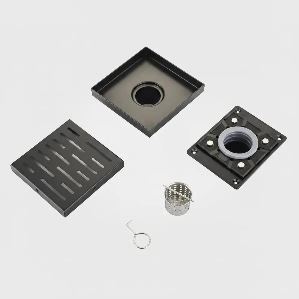 Luxury Linear Drainage ZM6C06 - Black - Featured