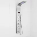 Luxury Shower Panel Tower Stainless Steel with LCD Screen ZM6215 - ZM Home Supplies - Featured New