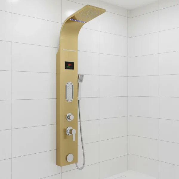 Luxury Shower Panel Tower with LCD Screen ZM6211 - ZM Home Supplies - Featured
