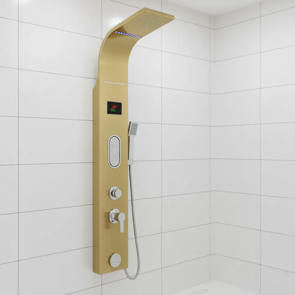 Luxury Shower Panel Tower with LCD Screen ZM6211 - ZM Home Supplies - Featured