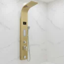 Luxury Shower Panel Tower with LED Screen ZM6211 - Gold - Featured