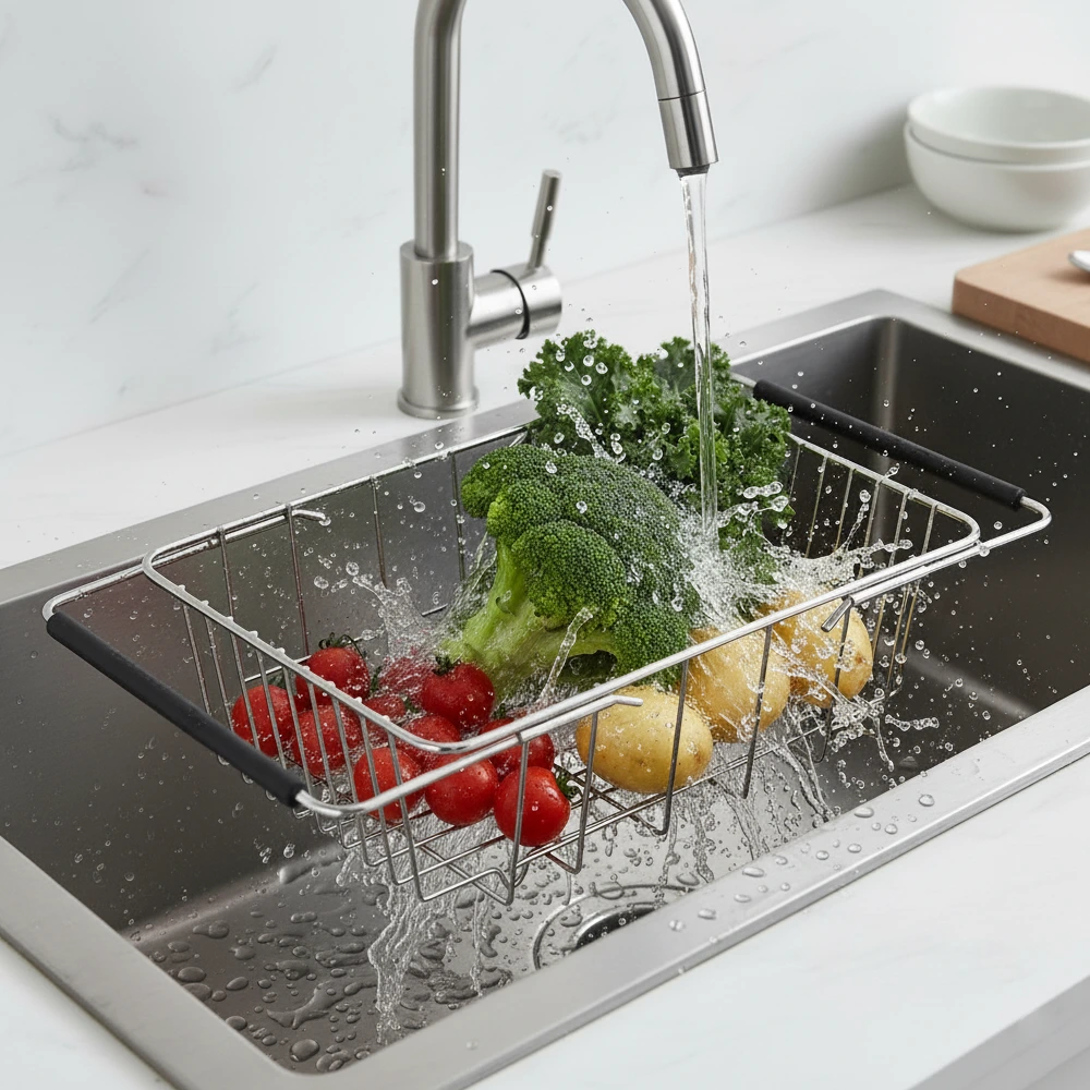 Stainless Steel Colander - ZM Home Supplies - Lifestyle