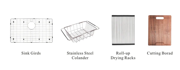 24 Inch Handmade Undermount Kitchen Single Sink - Image 10