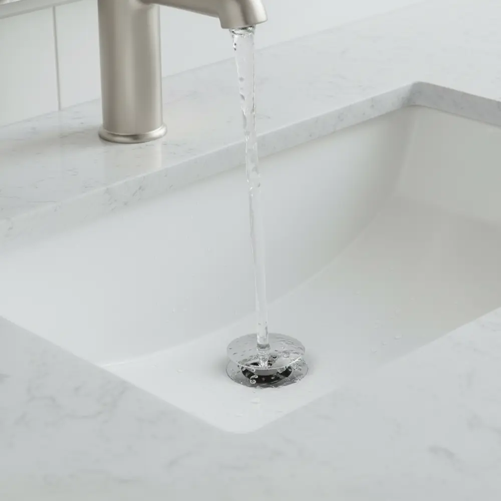 Vanity Pop-Up Drain Stainless Steel 304 Silver Popup-S - Lifestyle