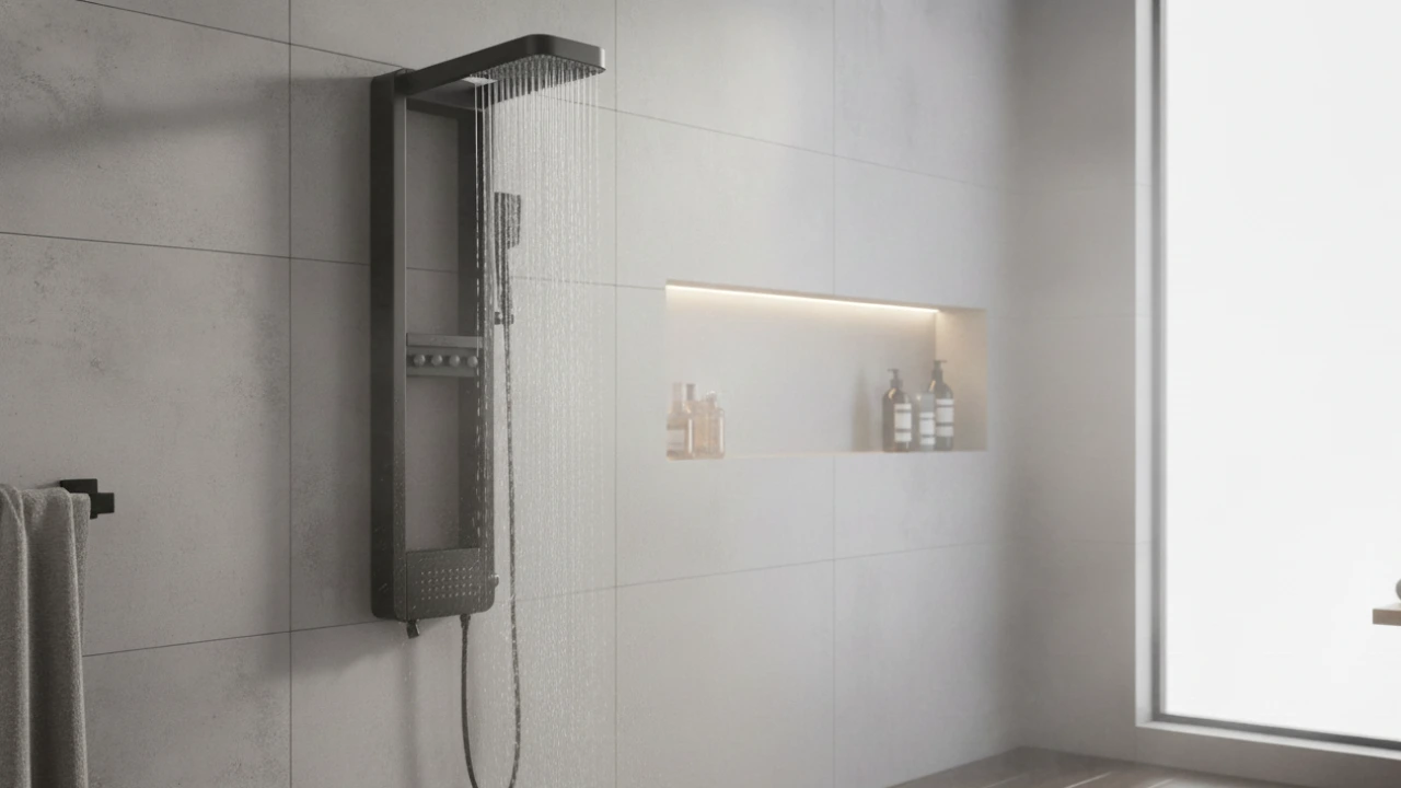Shower Panel 8126 - Elevate your bathroom - ZM Home Supplies - LB 01