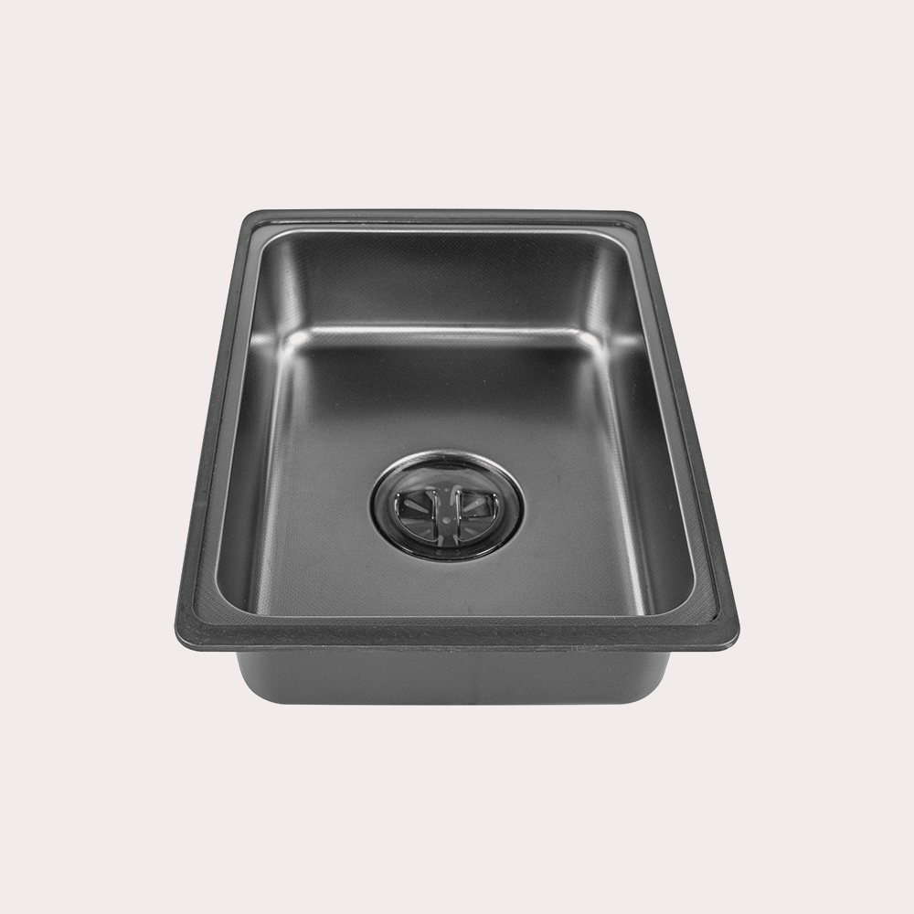 Multifunction Handmade Waterfall Kitchen Sink Workstation Set - Image 9