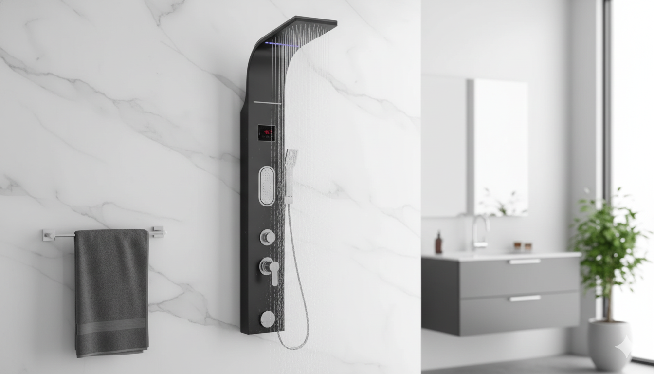 Best Shower Panels for Small Bathrooms (2026 Guide)