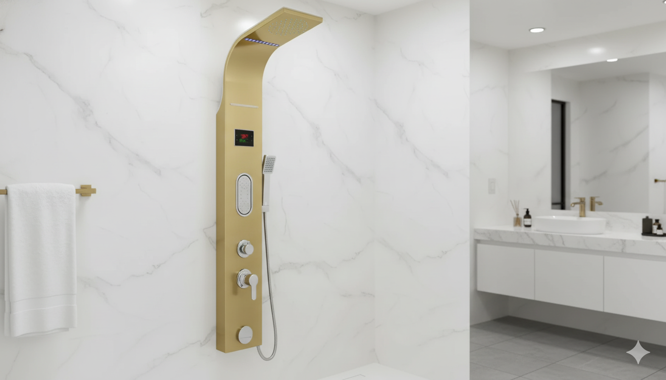 How to Choose the Right Shower Panel (Easy Guide)