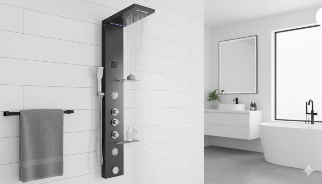 Shower Panel vs Traditional Shower Which Wins