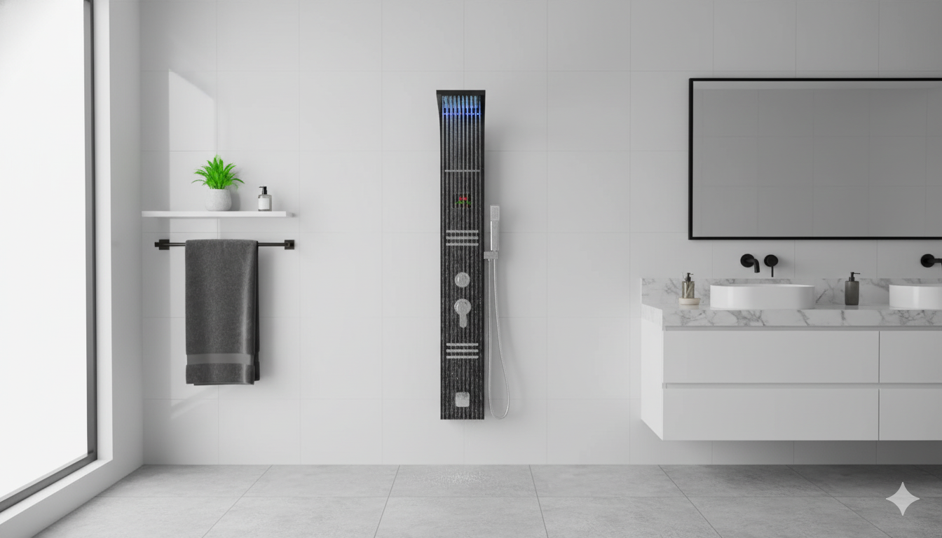 Top Rainfall Shower Panels for Modern Bathrooms